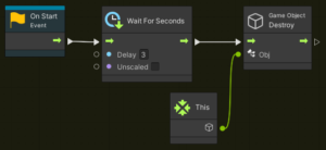 【Unity 3D】Visual Scriptingでコルーチンを使う方法 | とんプログラミング